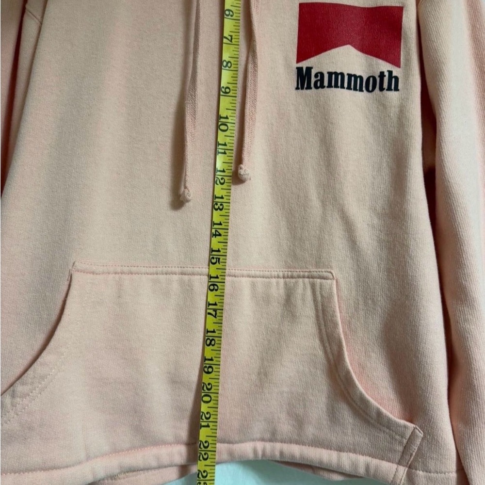 Mammoth Mountain Sweatshirt. NEW without Tags. Pink. Hooded. Medium - Picture 6 of 8